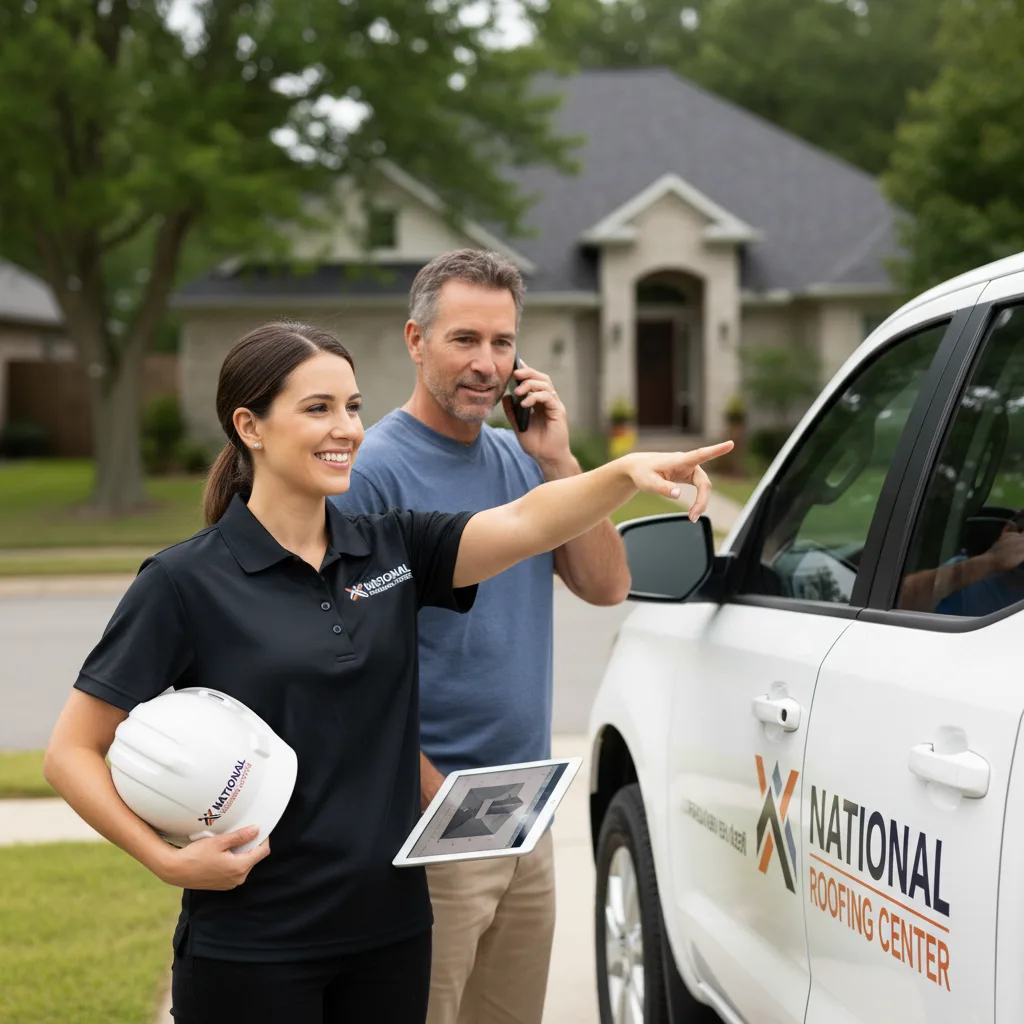 National Roofing Center customer support in Hackberry